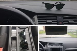 car sun glass holder